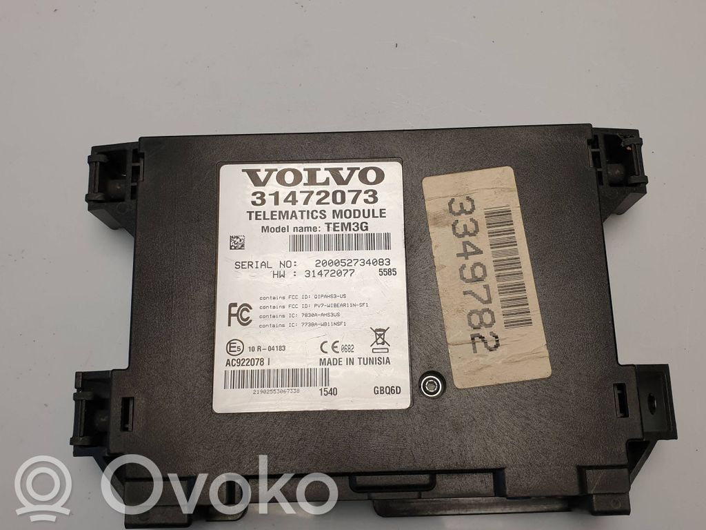 Other control units/modules   31472073,31472077,200052734083