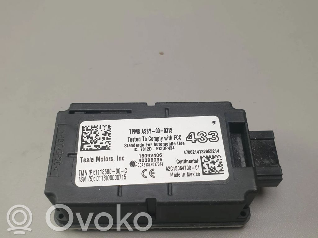 Other control units/modules   111858000C,40398036,18092406,111858000C,A2C15064700,ASSY000315