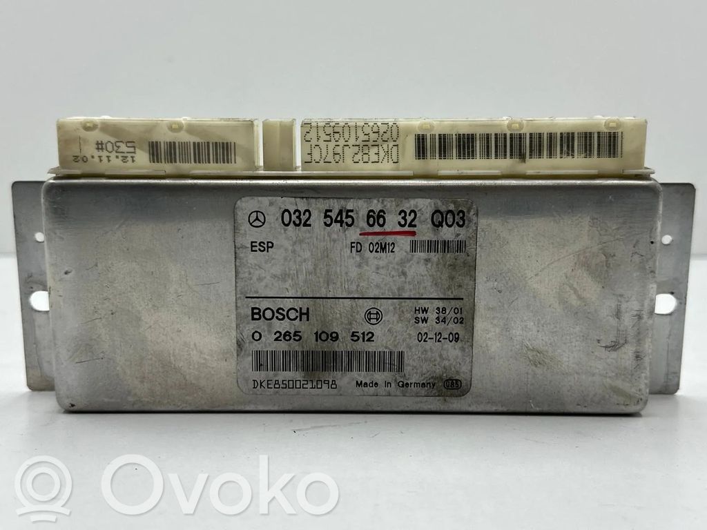 ABS-ohjainlaite/moduuli   0325456632,0265109512