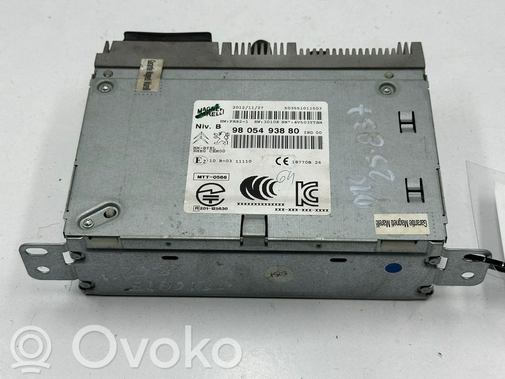 Peugeot 208 I Panel / Radioodtwarzacz CD/DVD/GPS 