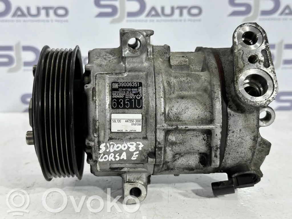 Air conditioning (A/C) compressor (pump)   39006351,315595319,4472502000