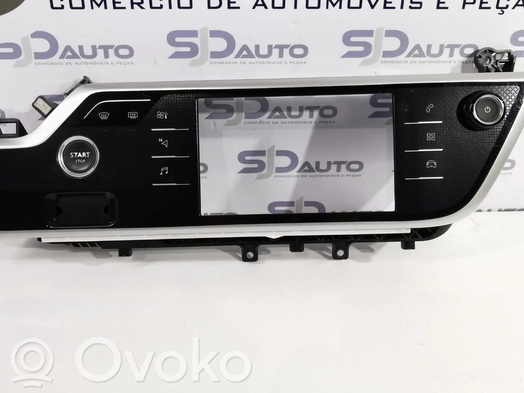 Citroen C4 Grand Picasso Moldura de la unidad delantera de radio/GPS 