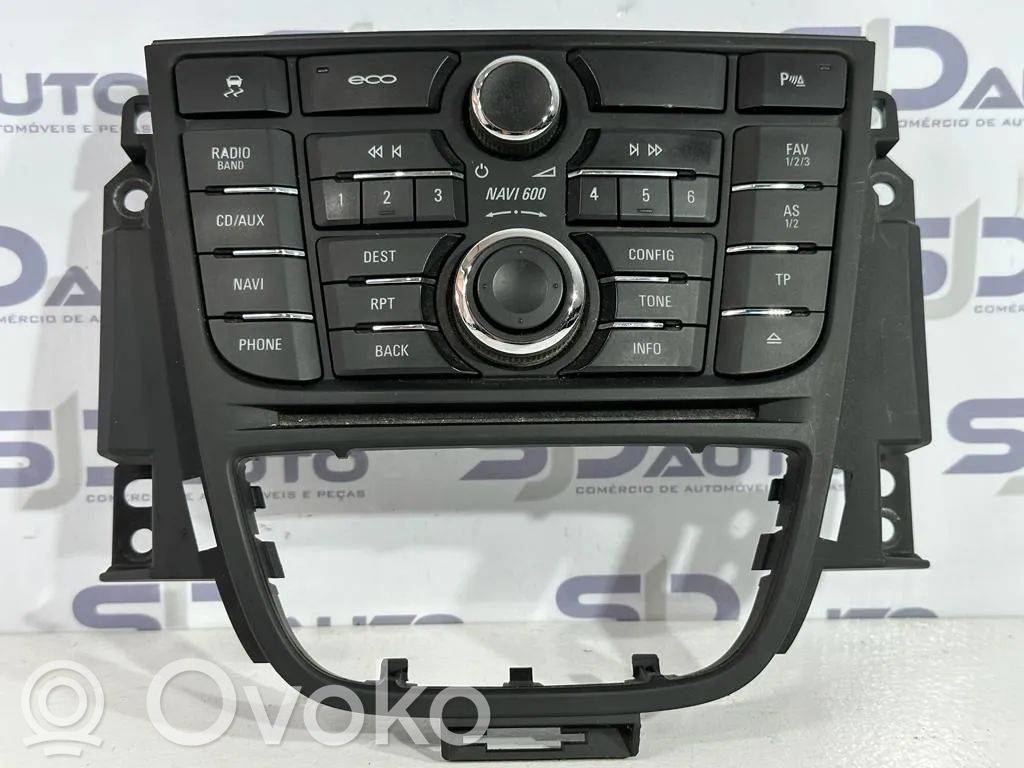 Opel Astra J Mando de control del sonido 