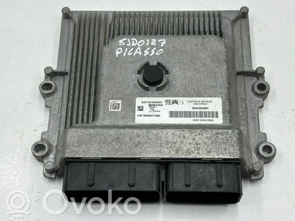 Citroen C4 Grand Picasso Engine control unit/module 