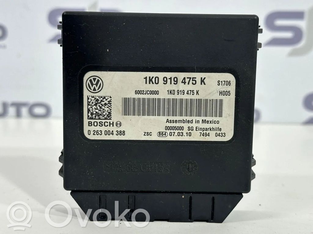 Volkswagen Scirocco Unitate/modul de comandă parcare PDC 