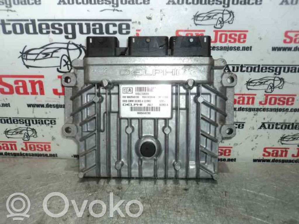 Engine control unit/module ECU   9665448780