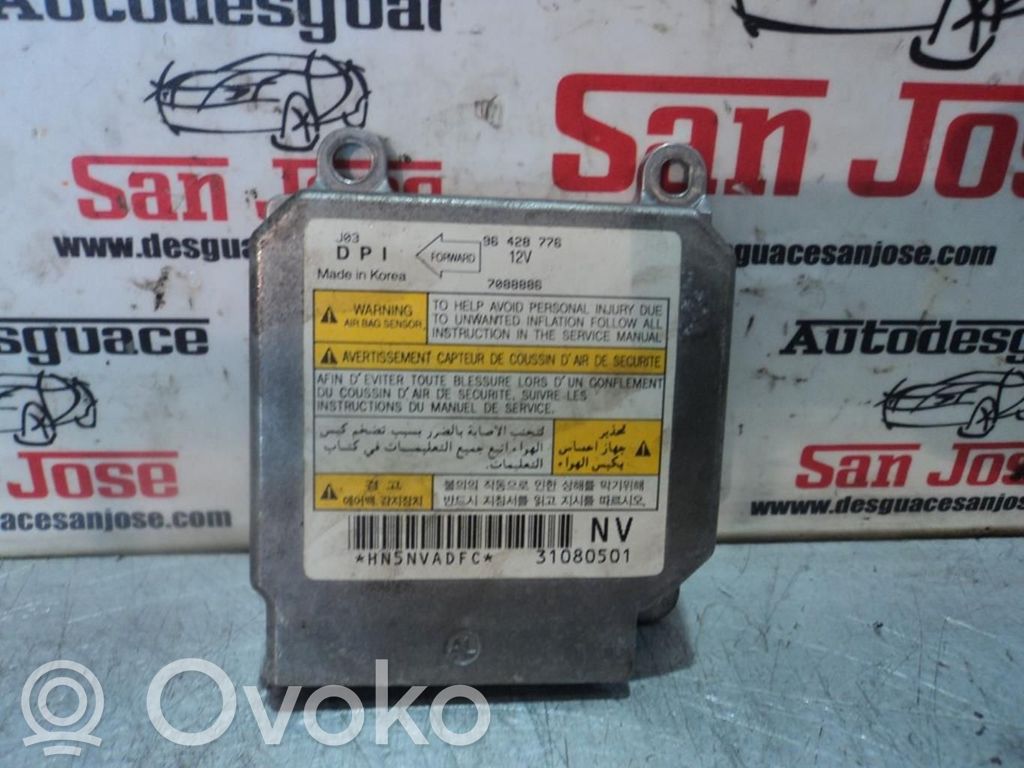Chevrolet Lanos Airbag control unit/module 