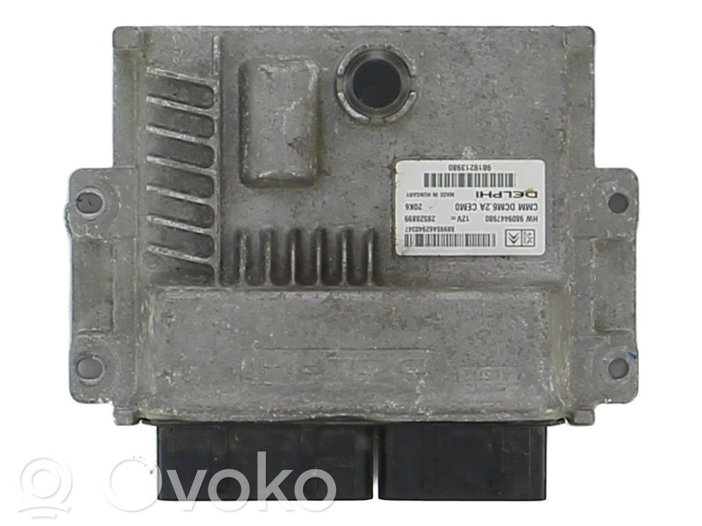 Peugeot Expert Engine control unit/module 