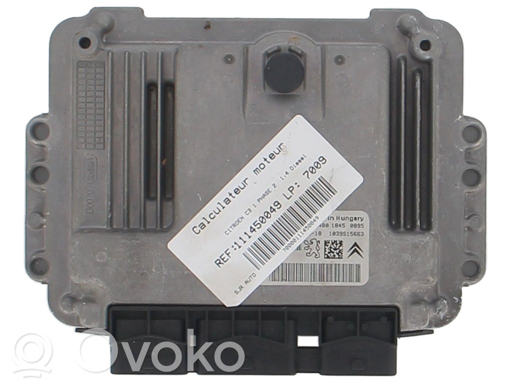 Citroen C3 Engine control unit/module 