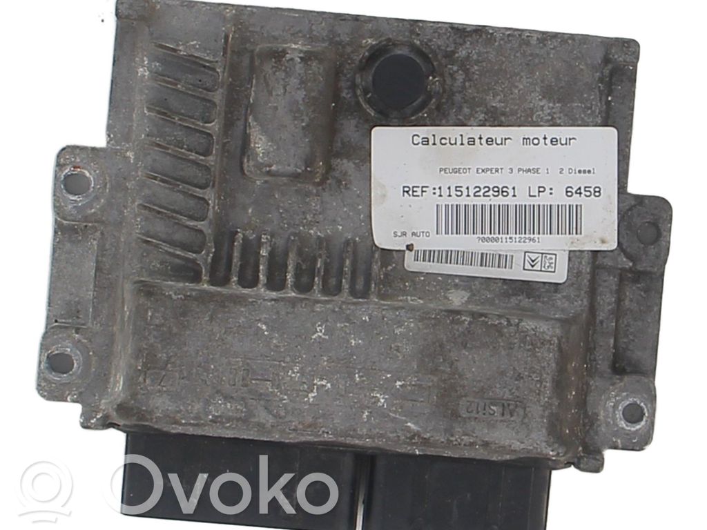 Peugeot Expert Engine control unit/module 