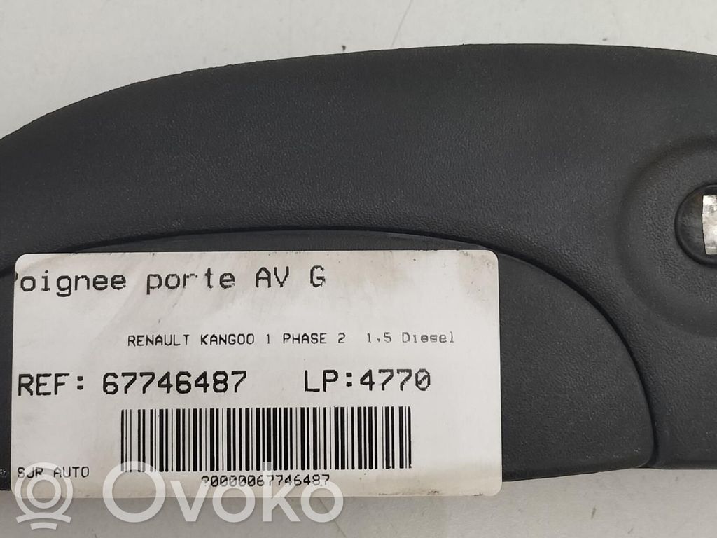 Renault Kangoo I Klamka zewnętrzna drzwi przednich 