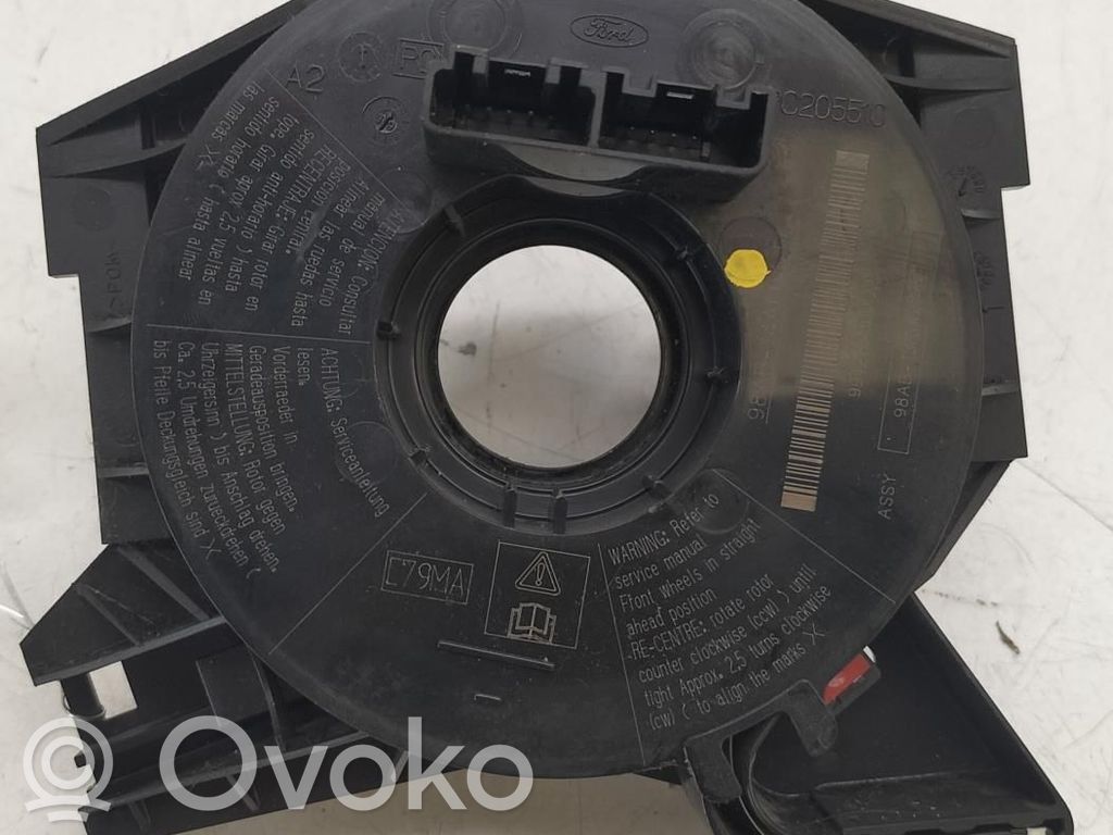 Ford Focus Bague collectrice/contacteur tournant airbag (bague SRS) 