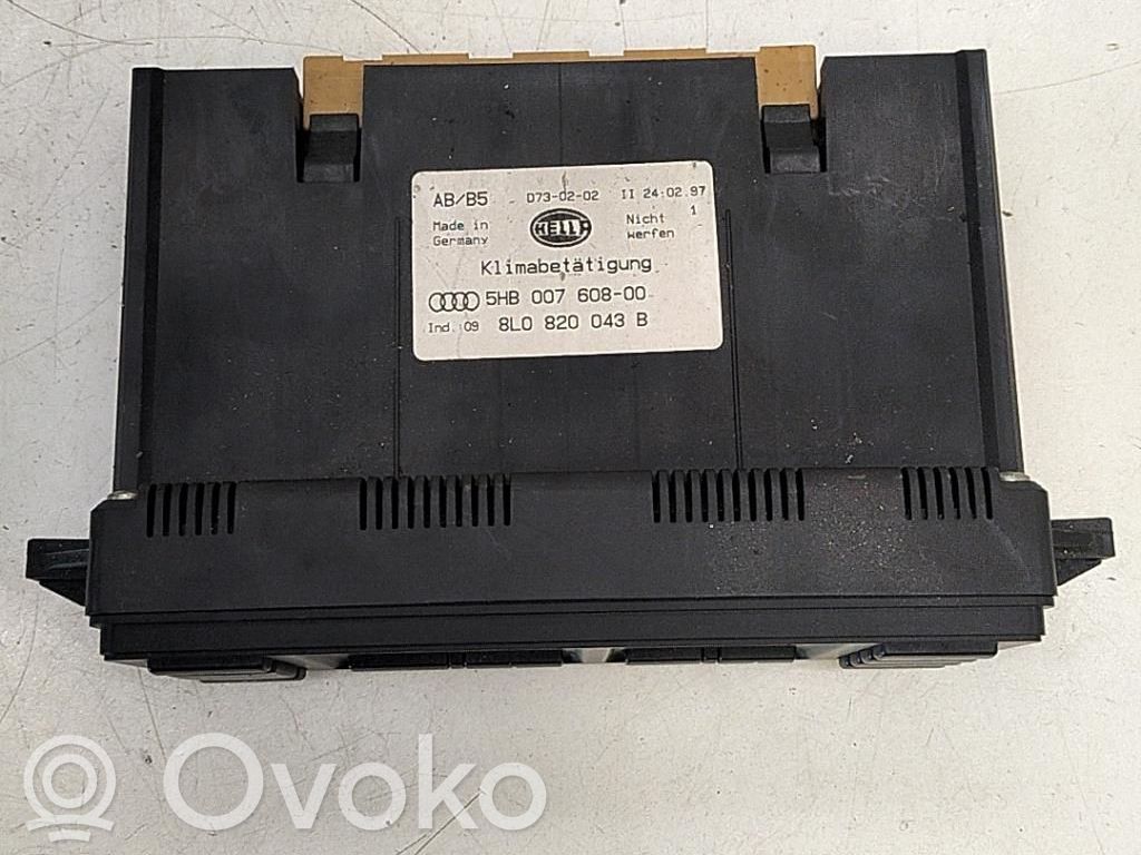 Audi A3 S3 8L Climate control unit 