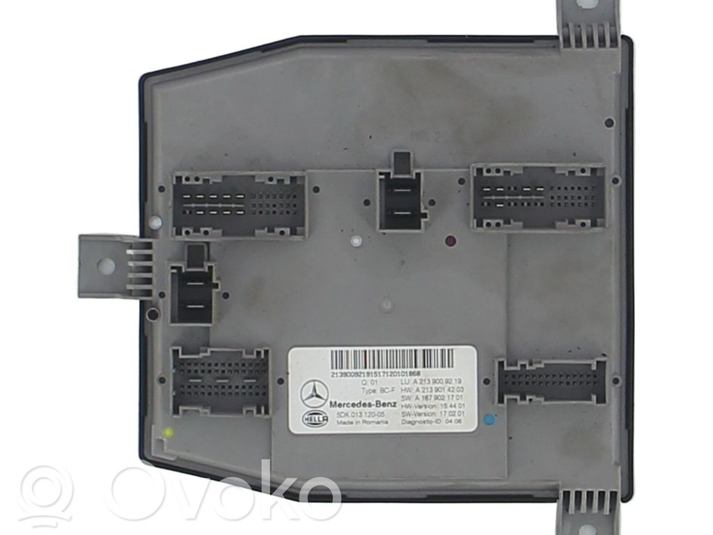 Mercedes-Benz E W213 Alte unități/module de control 