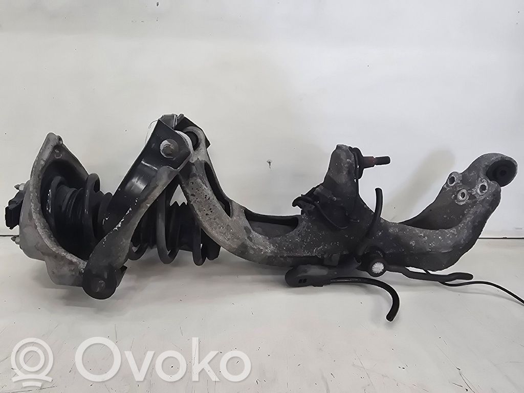 Peugeot 407 Priekšpusē amortizators ar atsperi 