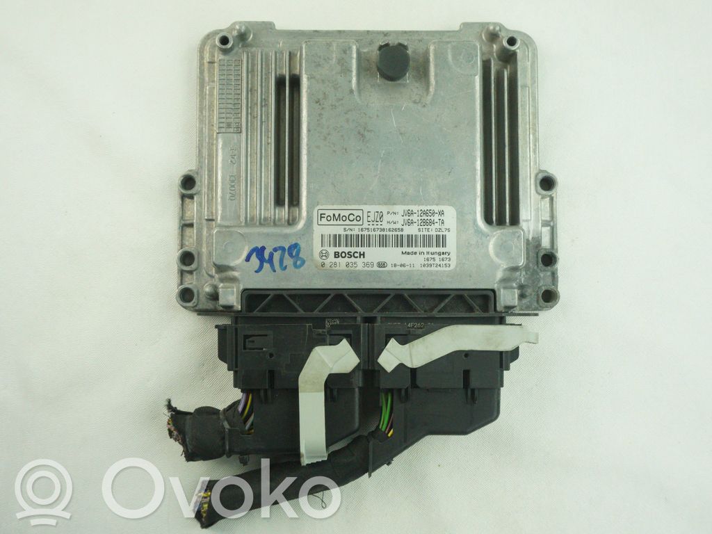 Engine control unit/module ECU   JV6A12A650XA,JV6A12B684TA,0281035369