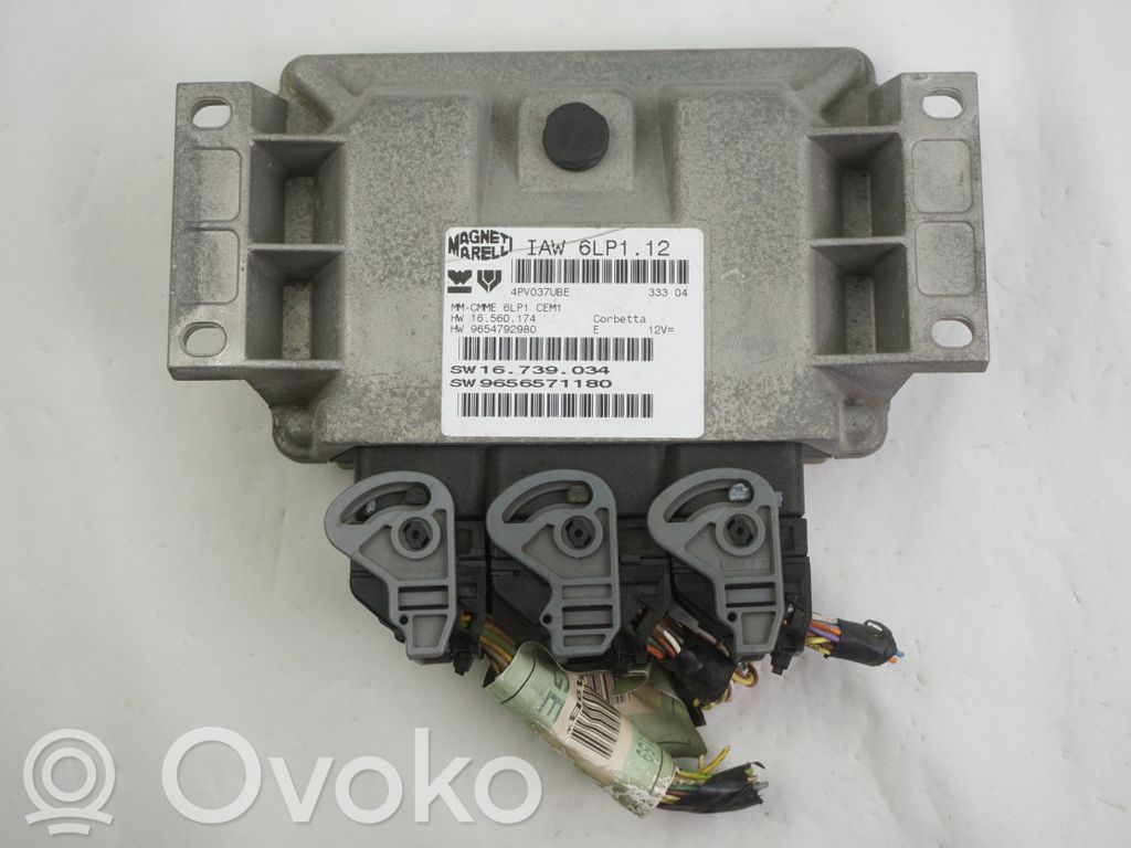 Peugeot 407 Engine control unit/module 