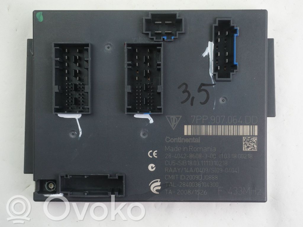 Porsche Cayenne (92A) Module confort 
