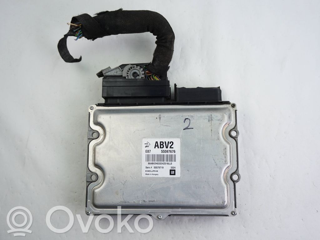 Opel Astra J Engine control unit/module 