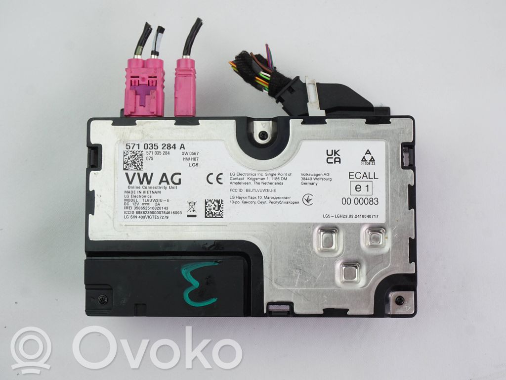 Skoda Superb B9 Other control units/modules 