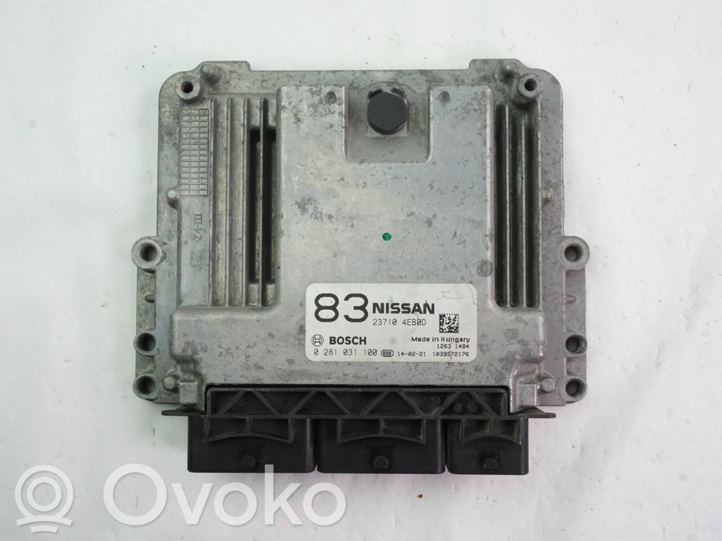 Nissan Qashqai Engine control unit/module 