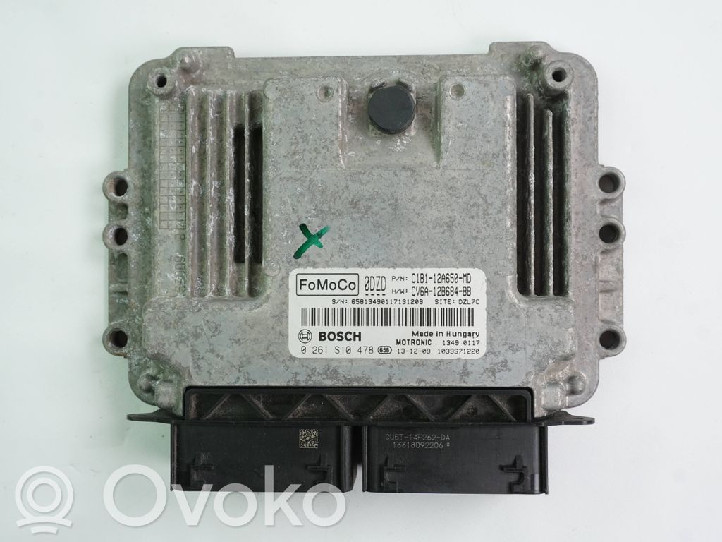 Engine control unit/module   C1B112A650MD,CV6A12B684BB,0261S10478