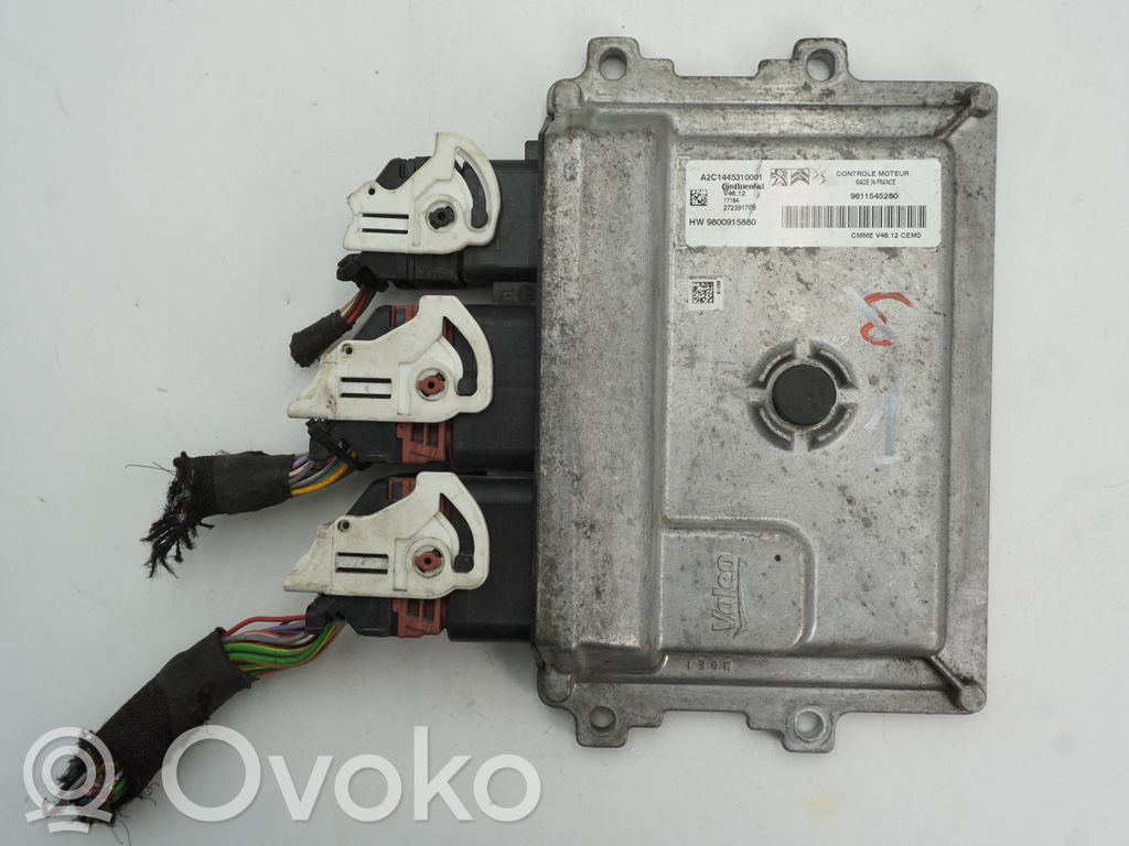 Peugeot 208 I Engine control unit/module 