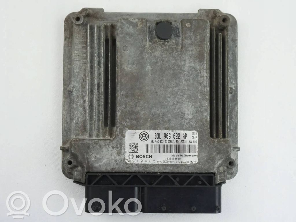 Skoda Superb B6 (3T) Engine control unit/module 