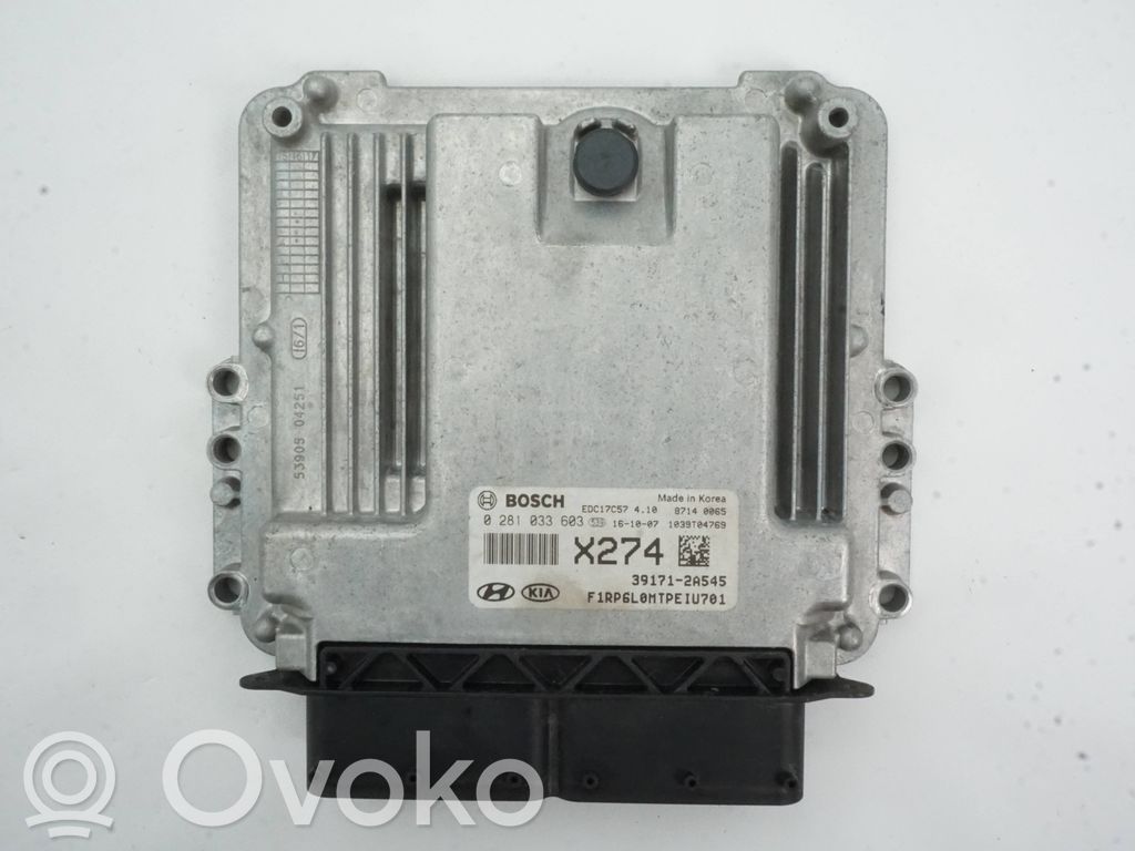 KIA Carens III Engine control unit/module 
