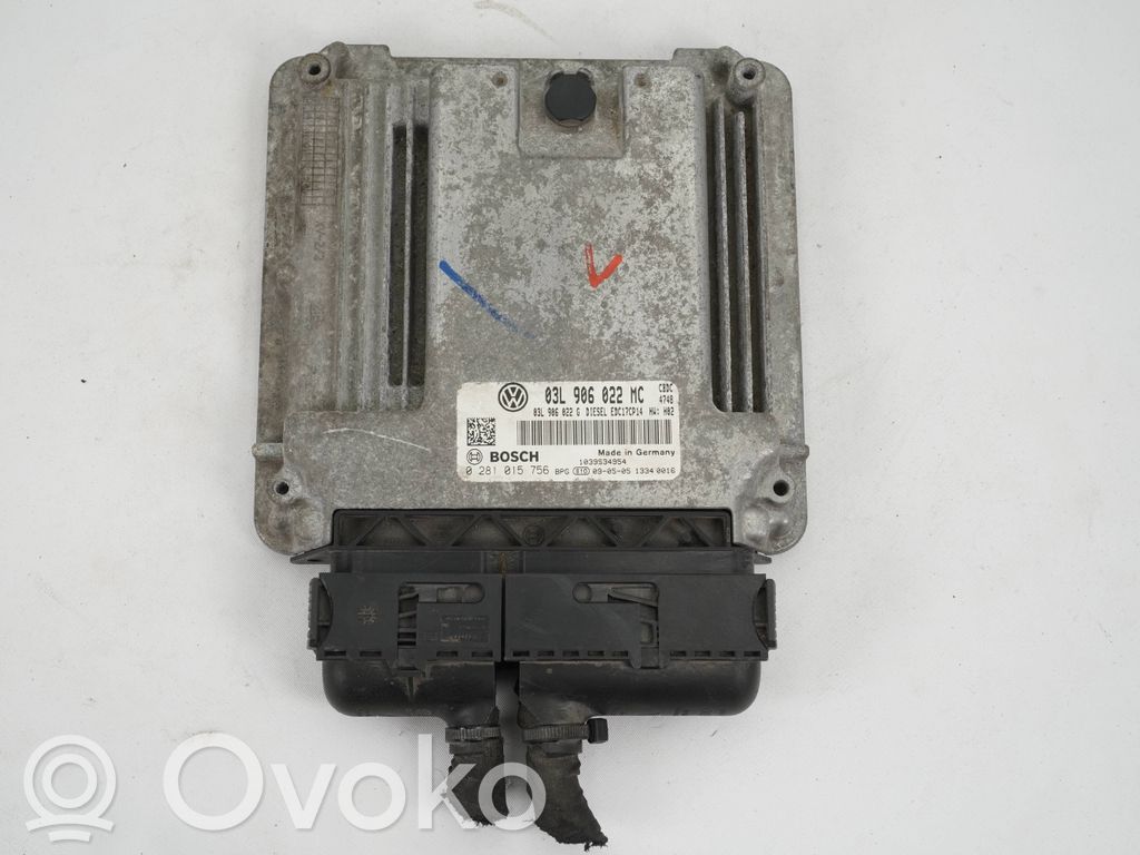Volkswagen Golf VI Engine control unit/module 