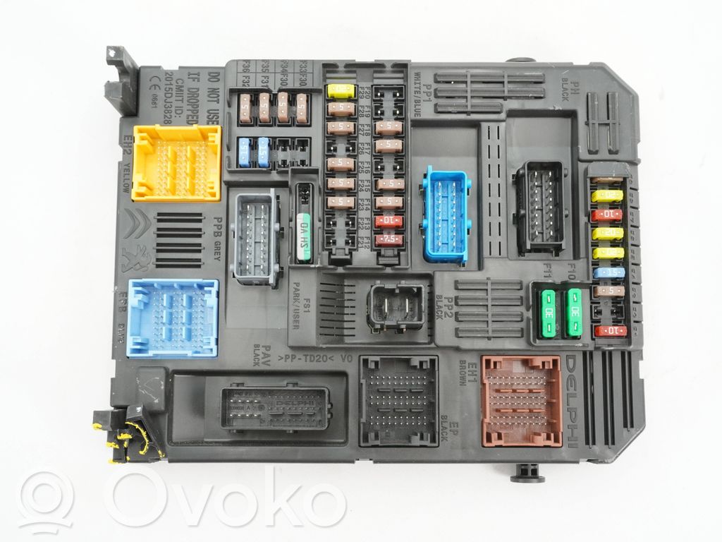 Peugeot Rifter Unidad de control/módulo de carrocería central 