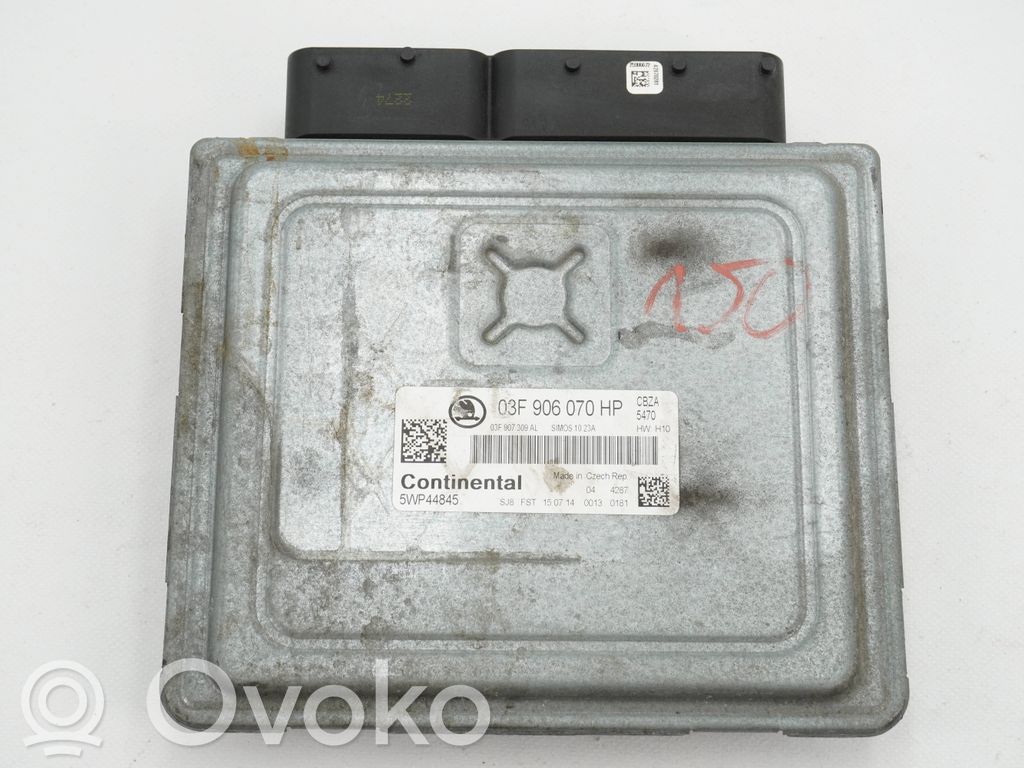 Skoda Fabia Mk2 (5J) Engine control unit/module ECU 