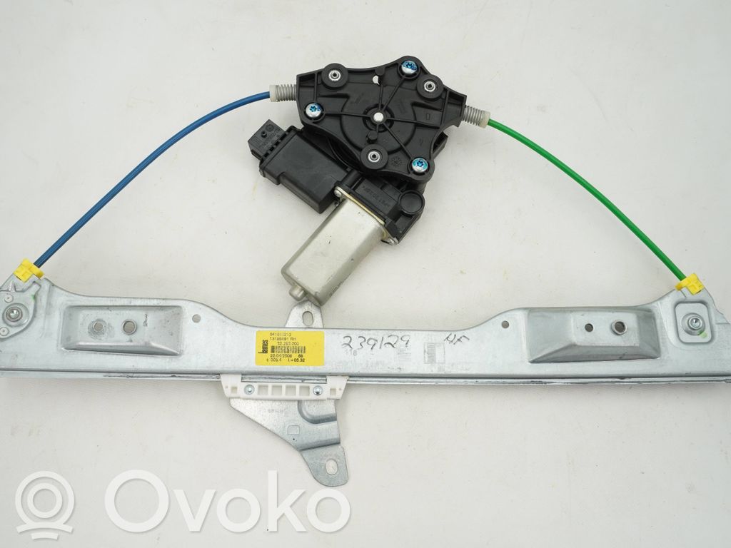 Opel Corsa D Front door window regulator with motor 
