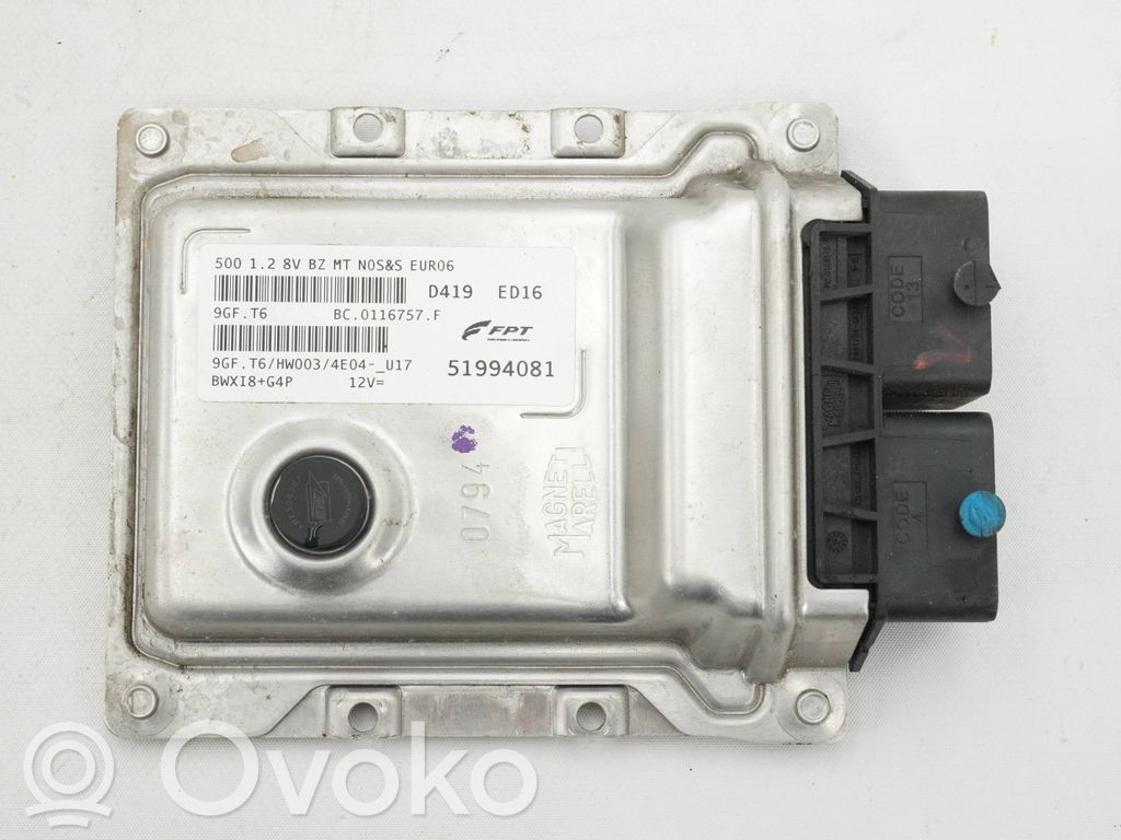 Fiat 500X Engine control unit/module ECU 