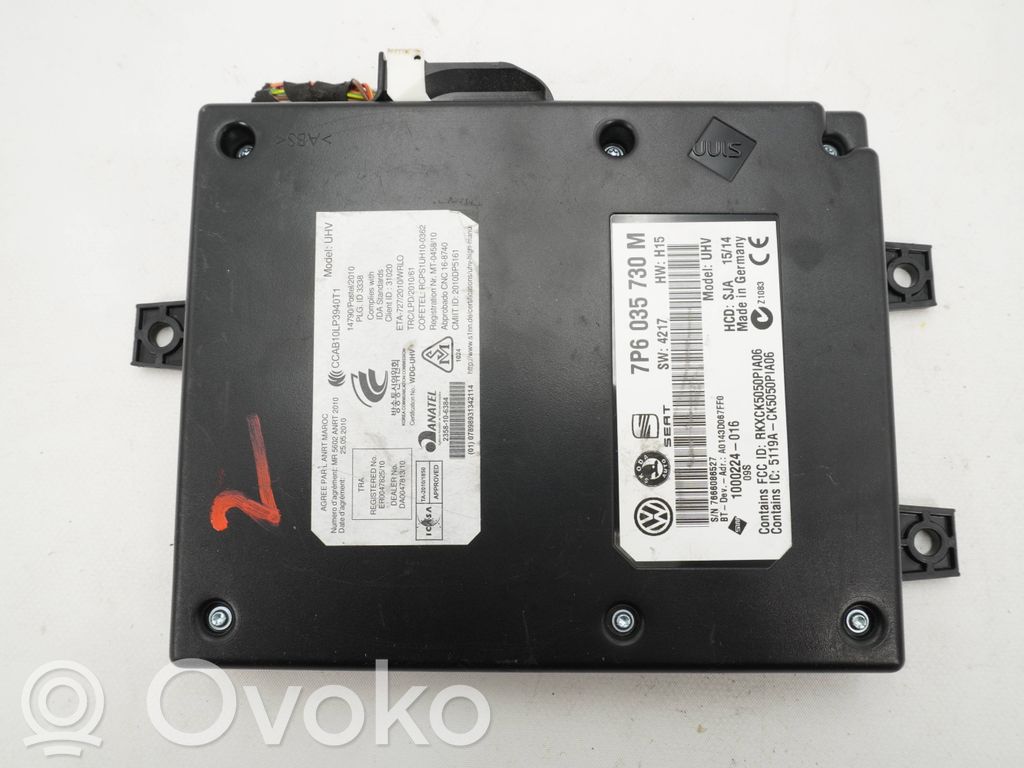 Volkswagen Touareg I Bluetooth control unit module 