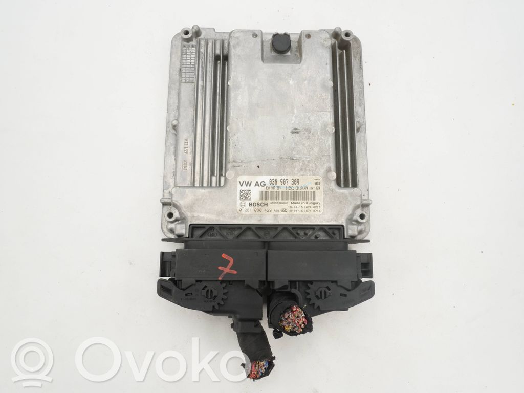 Engine control unit/module   03N907309,0281030429
