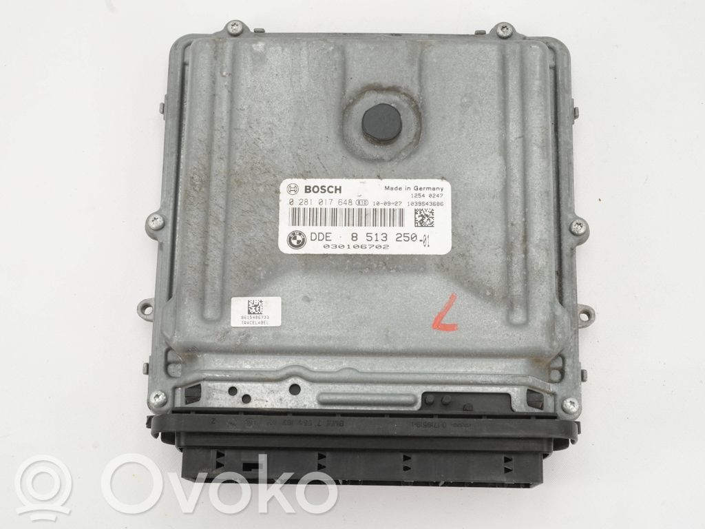 BMW 5 F10 F11 Engine control unit/module 