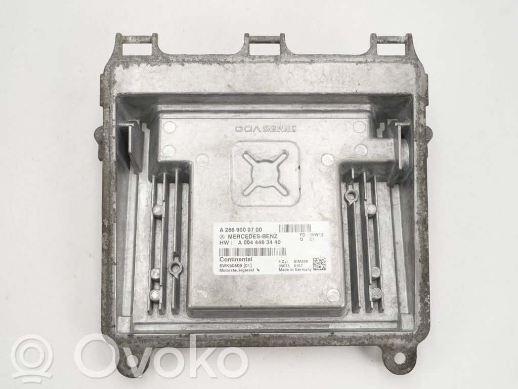 Mercedes-Benz B W246 W242 Komputer / Sterownik ECU silnika 