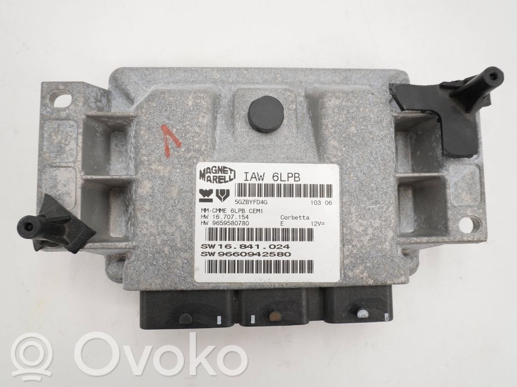 Peugeot 407 Engine control unit/module ECU 