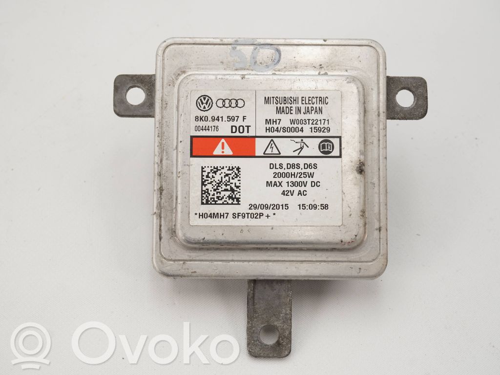 Audi A4 S4 B8 8K Module de ballast de phare Xenon 