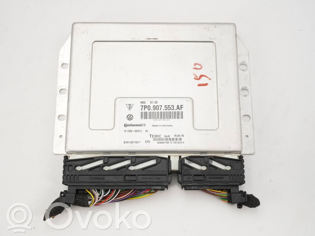 Porsche Cayenne (92A) Module de commande suspension 