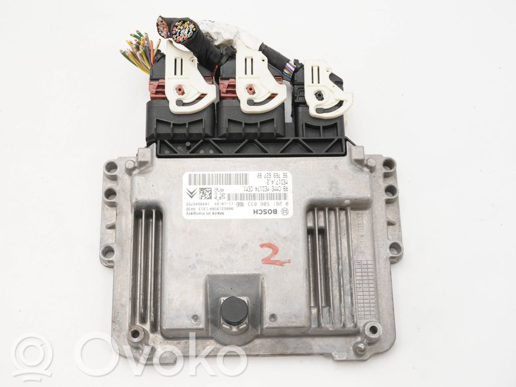 Engine control unit/module   9676962780,0261S06833