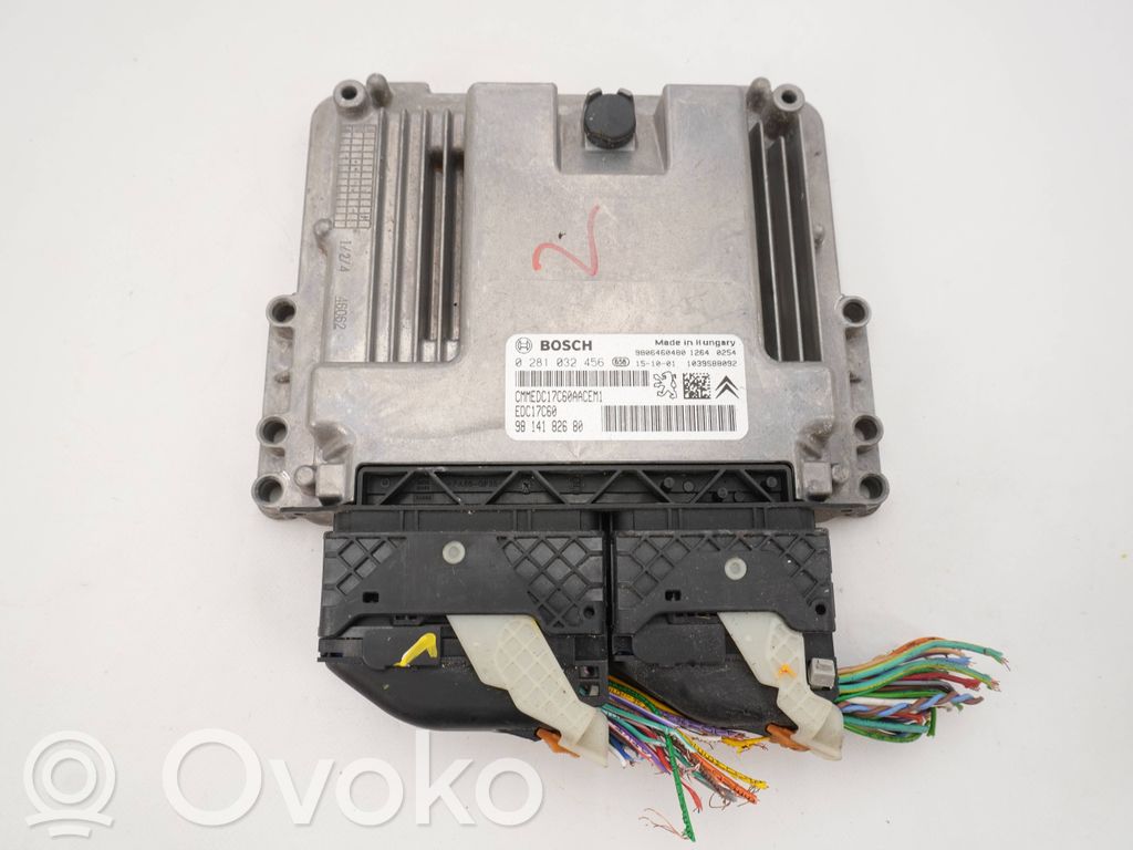 Engine control unit/module   9814182680,0281032456