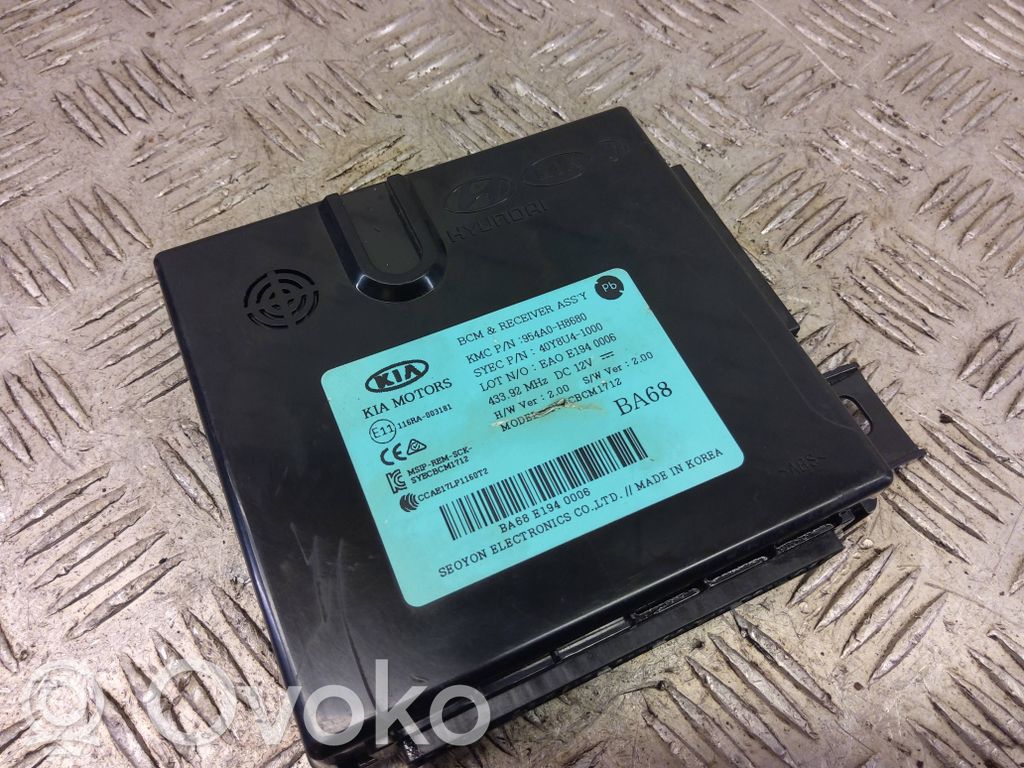 KIA Stonic Other control units/modules 