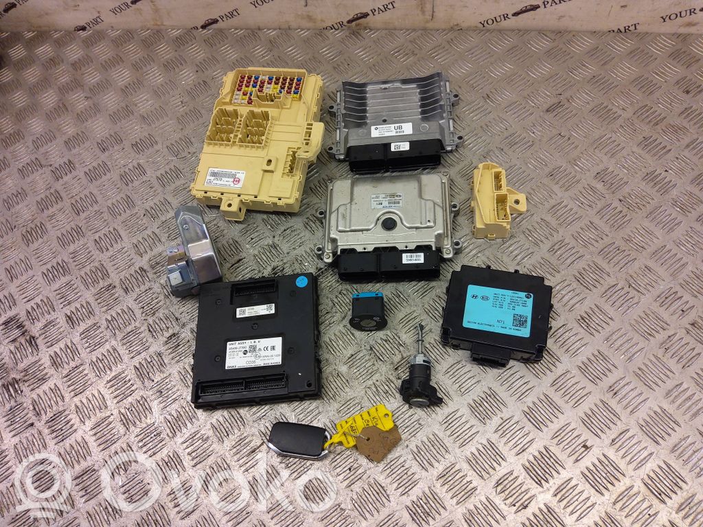 KIA Pro Cee'd III Engine ECU kit and lock set 