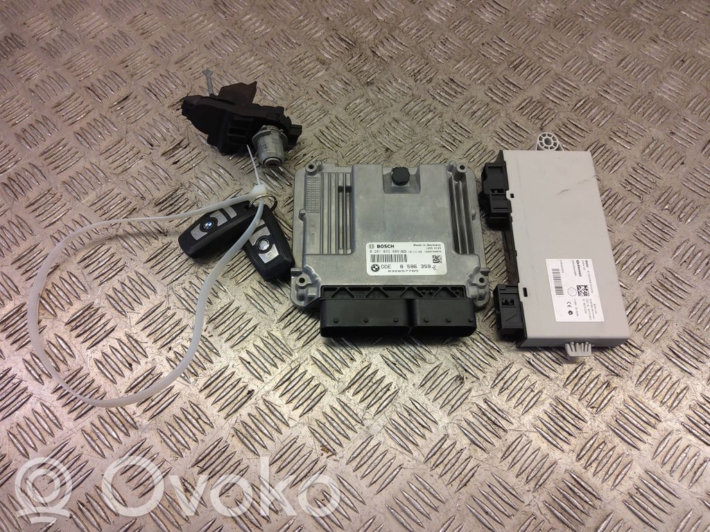 BMW 5 F10 F11 Komputer / Sterownik ECU i komplet kluczy 