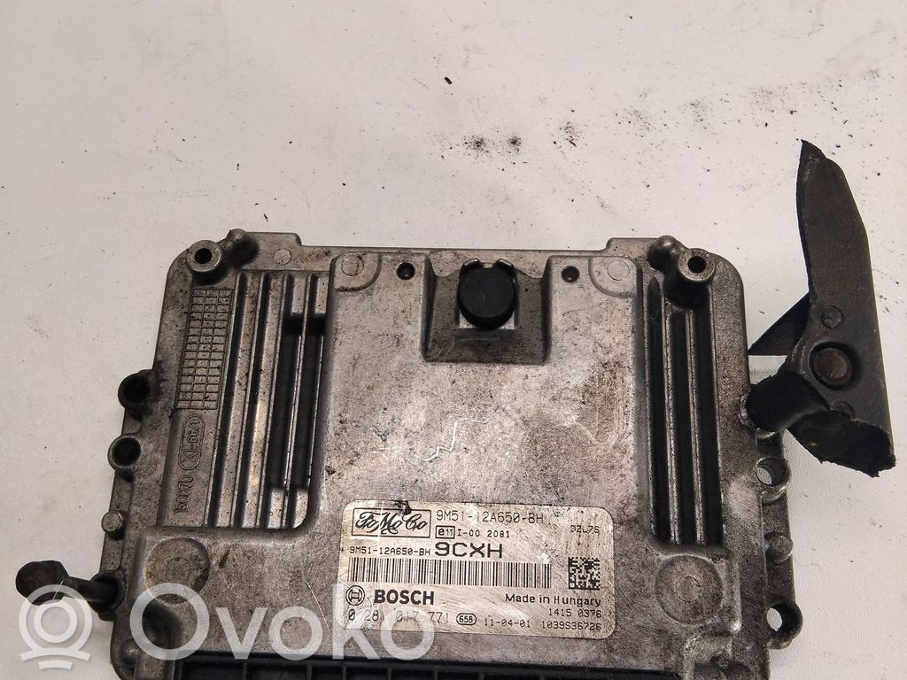 Engine control unit/module   9M5112A650BH,0281017771
