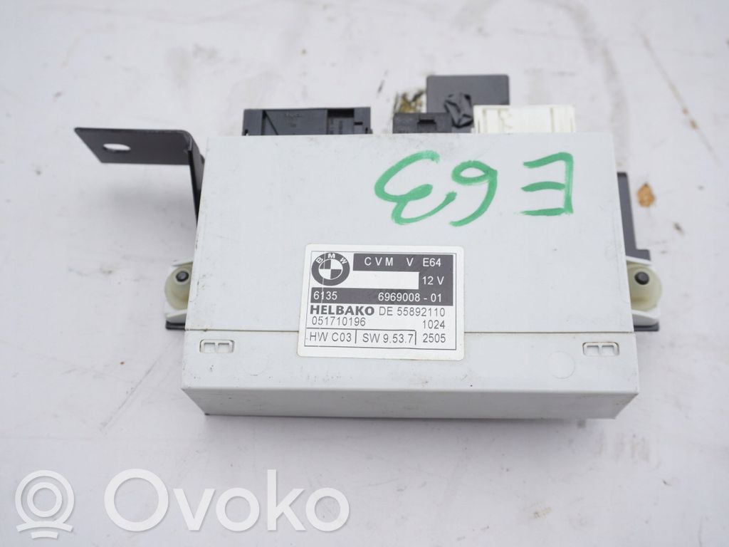 BMW 6 E63 E64 Unité de commande / module de hayon 