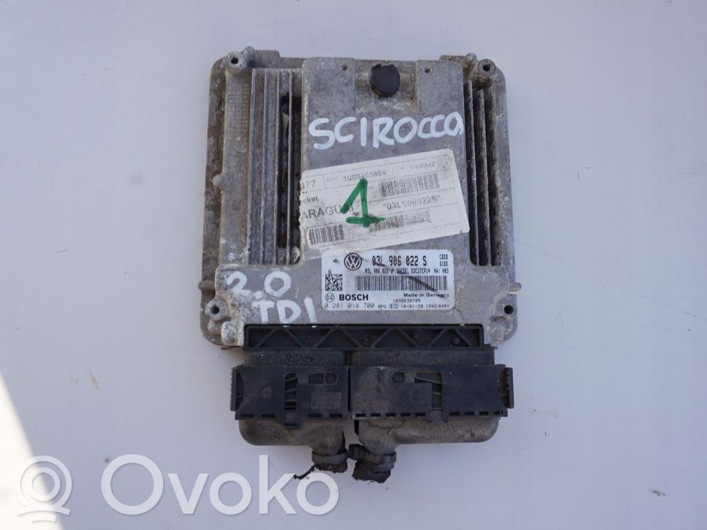 Volkswagen Scirocco Engine control unit/module 