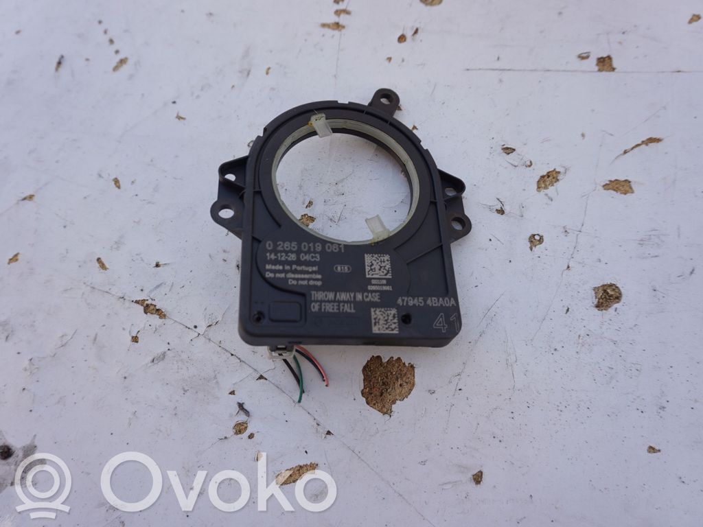 Nissan Qashqai Steering angle sensor 